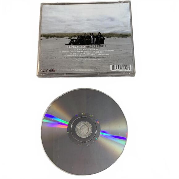 Sons of Day Fragile People Enhanced CD Album Red Hammer Records Jewel Case - Picture 2 of 3